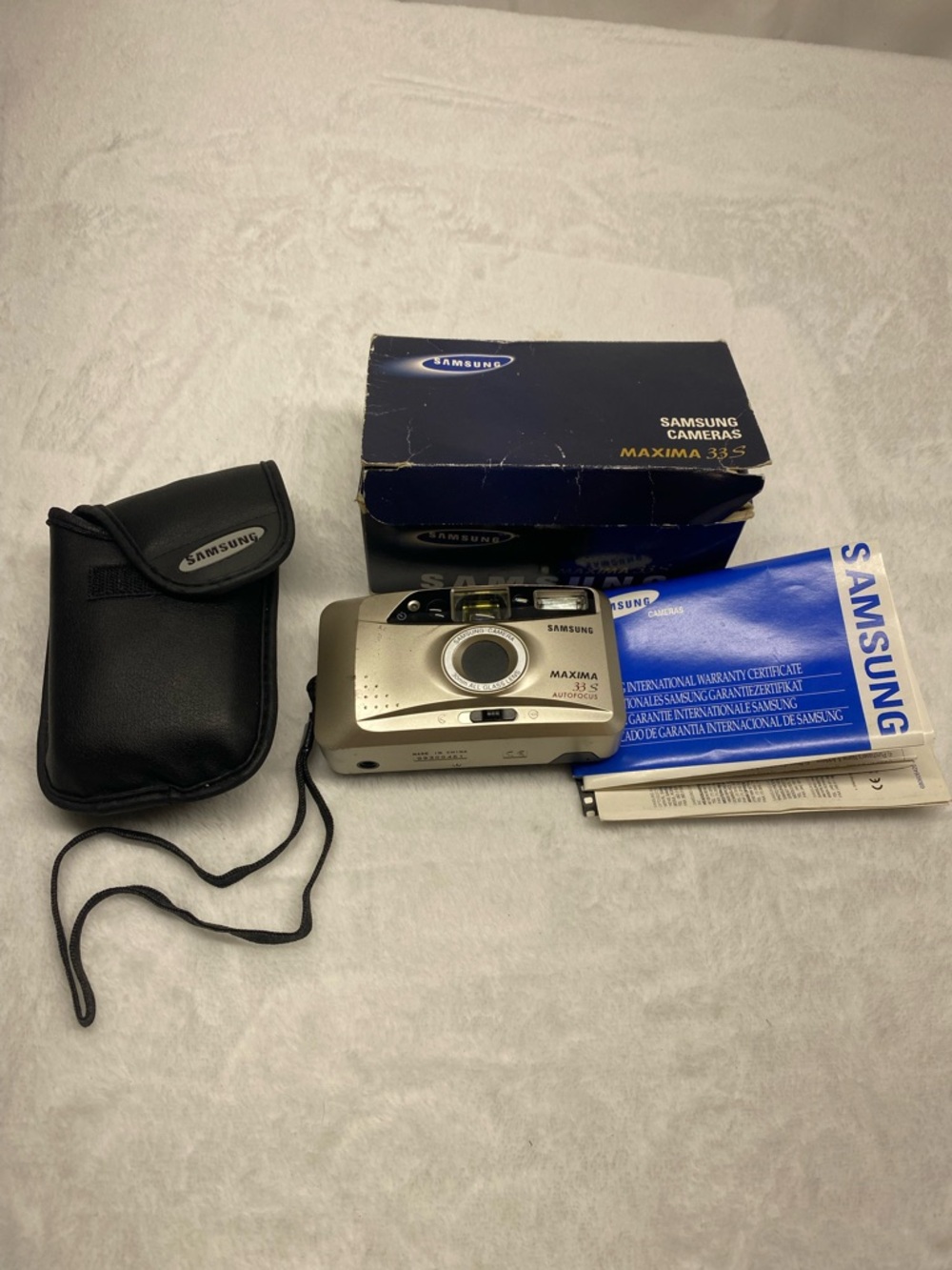 Samsung Maxima 33s Film Camera Needs Battery Not Tested